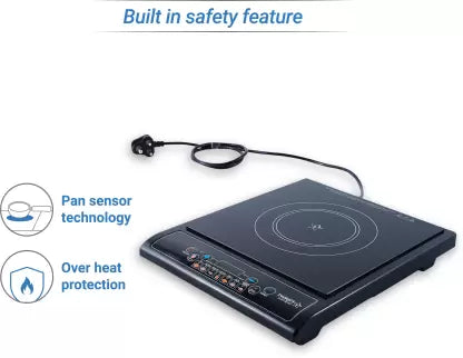 Flipkart SmartBuy Induction Cooktop  (Black, Push Button) Flipkart SmartBuy Induction Cooktop  (Black, Push Button)
